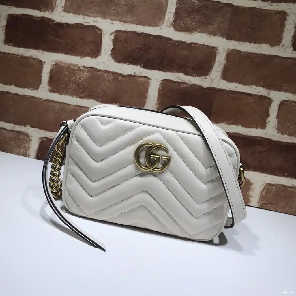 First bag ru GG mini shoulder GUCCI Marmont bag 0525